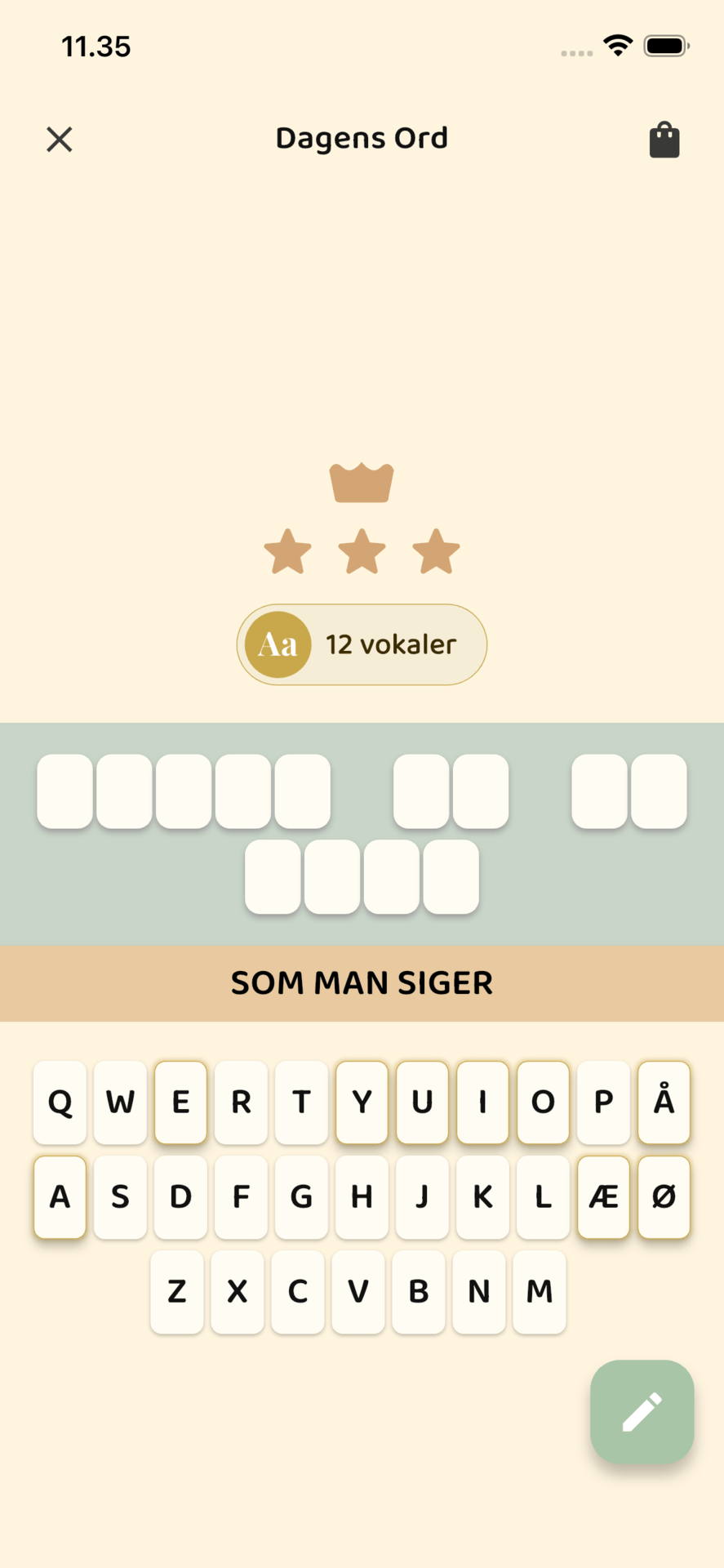 Gætteroulette gameplay